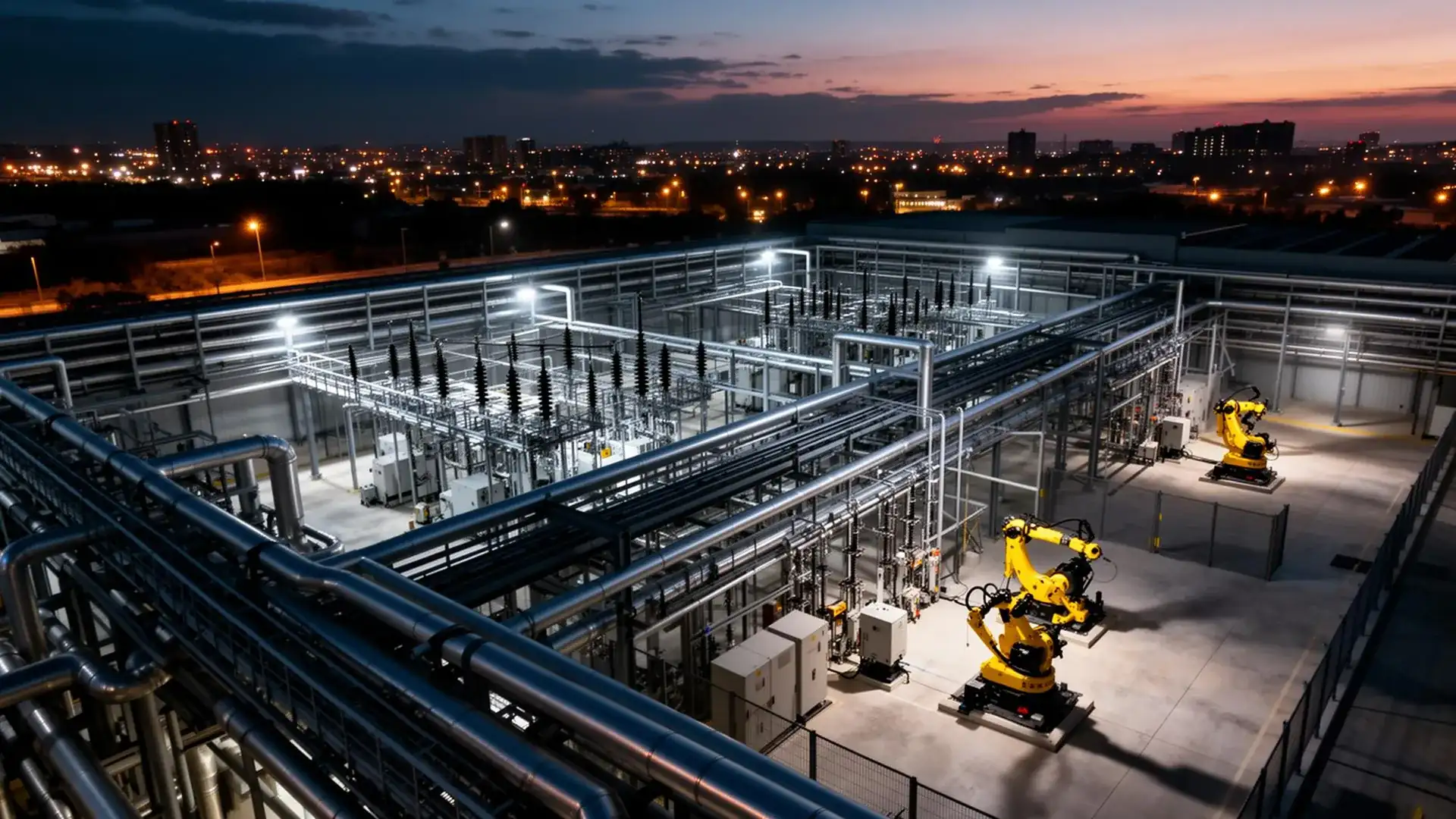 Planta industrial automatizada por Blue Dot Engineering
